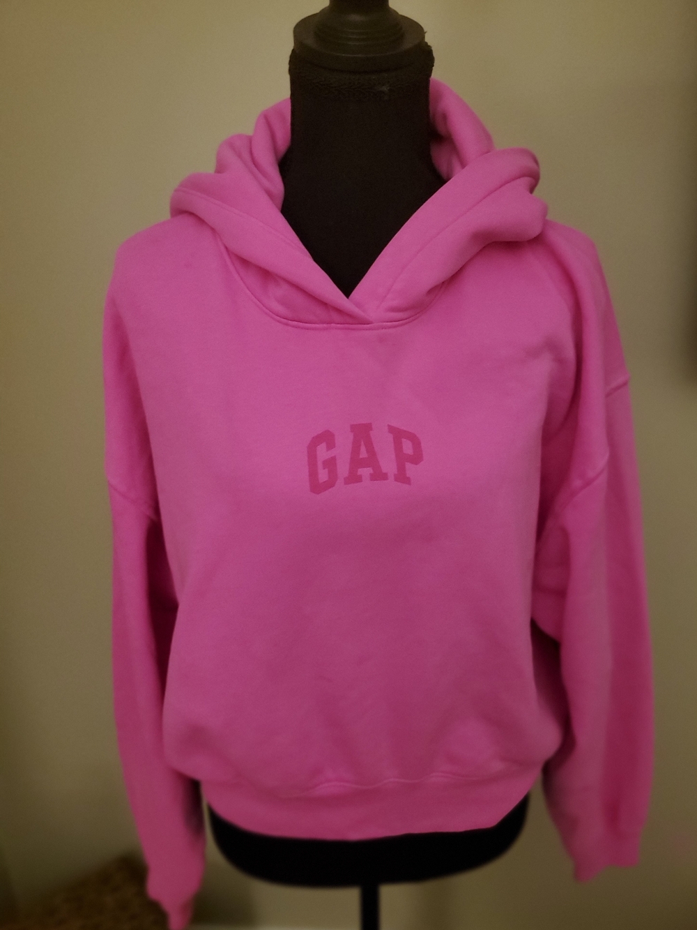 GAP Women Hot Pink Pullover Hoodie